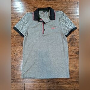 Men's Boss Polo Shirt Slim Fit Size Large